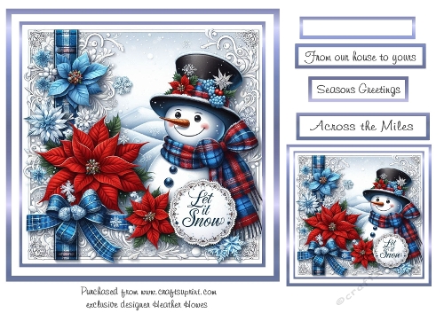 snowman christmas 1