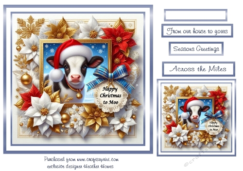 happy christmas to Moo