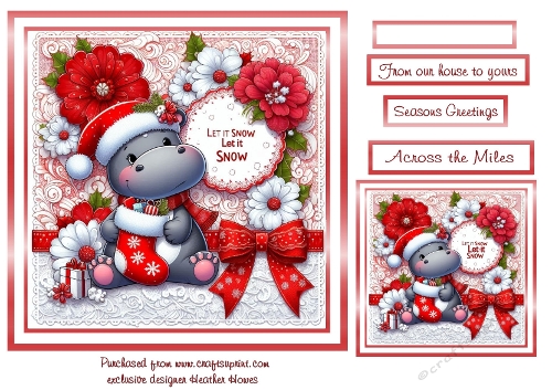 little hippo christmas
