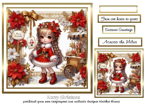 young christmas girl 1