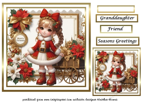 young christmas girl 2