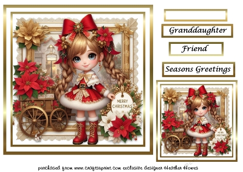 young christmas girl 3