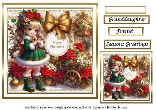 young christmas girl 4