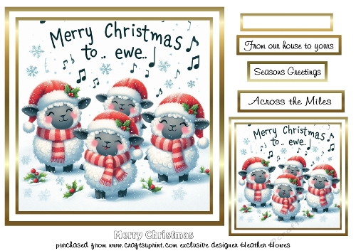 merry christmas to ewe 3