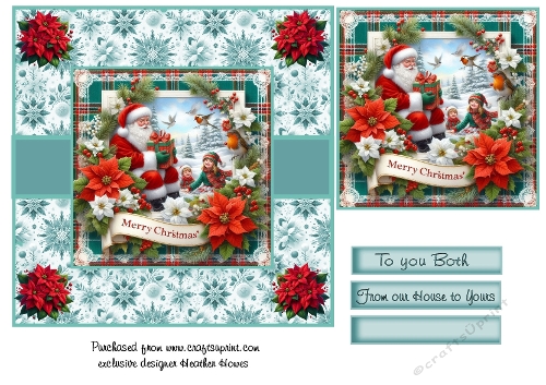 santa and the children