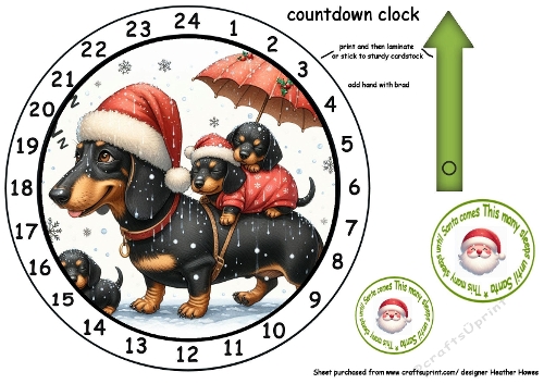 advent calendar doggy