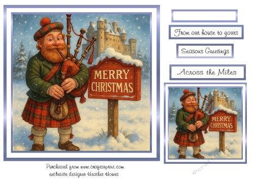 the christmas sign scotsman