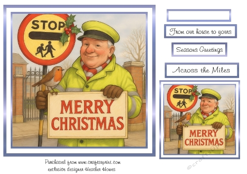the christmas people who help us the lollopop man