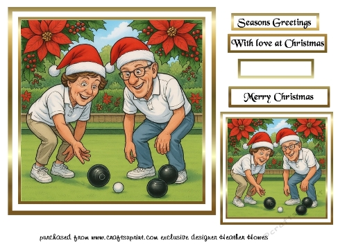 bowls buddies at christmas
