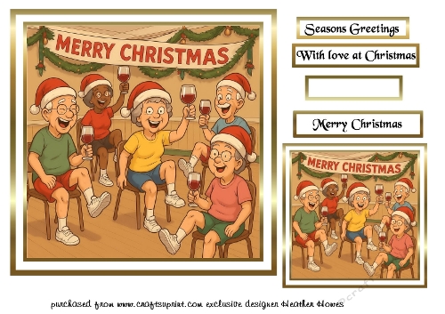 chair aerobics christmas 