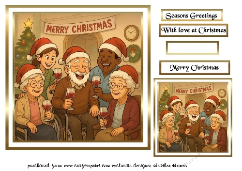care home christmas 