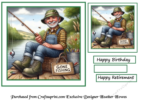 older man fishing