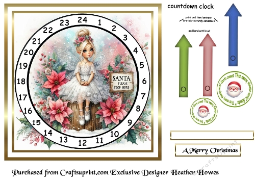 advent calendar clock 40 fairy 1