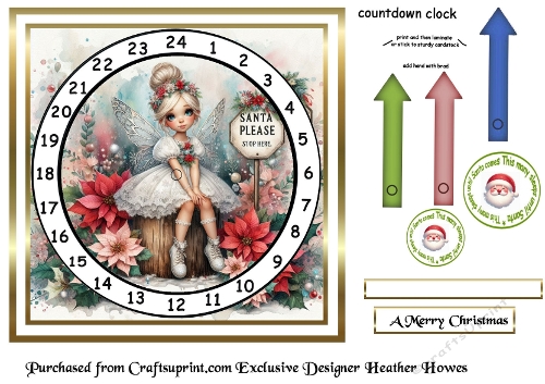 advent calendar clock 41 fairy 2
