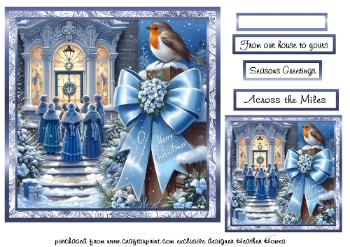 blue framed christmas 3