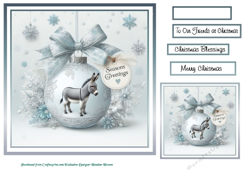 donkey bauble 