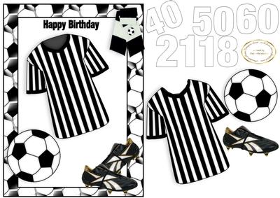 Black and White Footie Ages