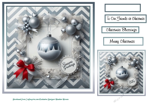 some christmas extras bauble