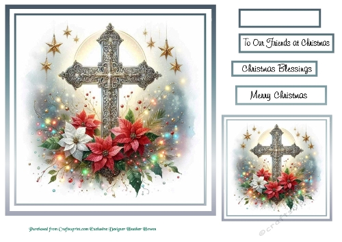 some christmas extras christmas cross