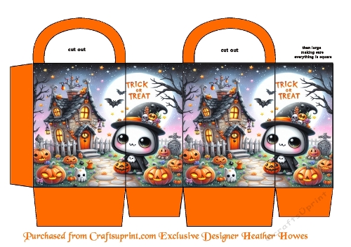 halloween trick or treat bag  1