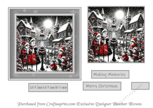 bw and red accents mix 10
