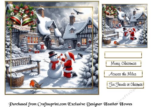 bw and red accents christmas splendour 1
