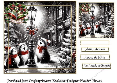bw and red accents christmas splendour 2