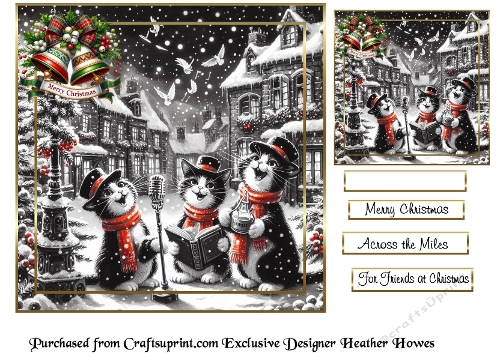 bw and red accents christmas splendour 4