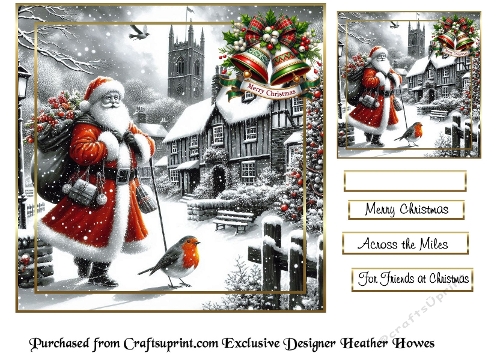 bw and red accents christmas splendour 6