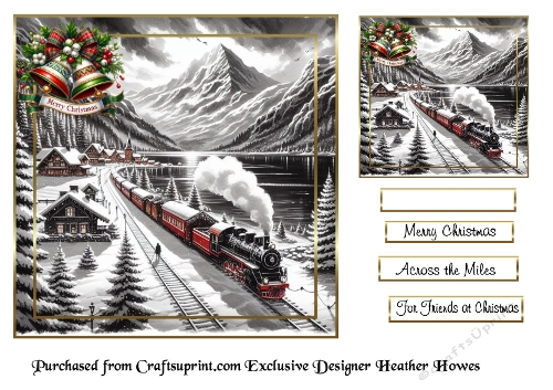 bw and red accents christmas splendour 7
