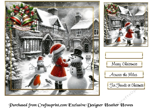 bw and red accents christmas splendour 10