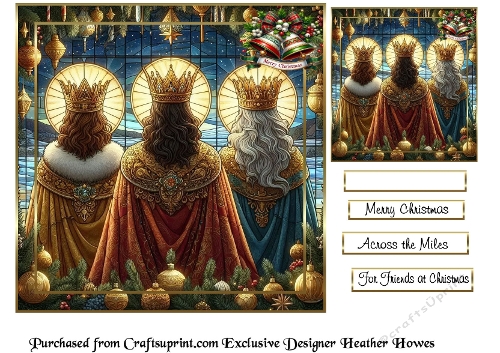 stainglass christmas kings 1