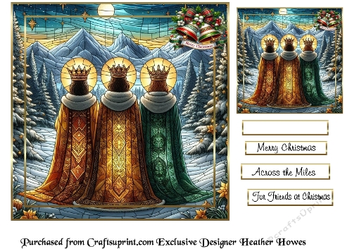 stainglass christmas kings 2