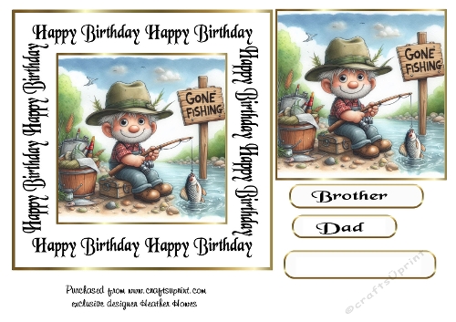 Male Birthday 6 fishing