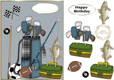 Sporty Mans Birthday