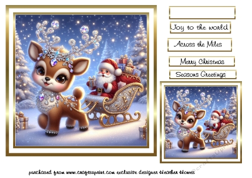 bling reindeer 3