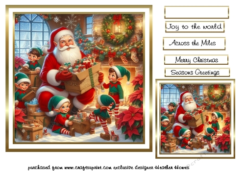 worshop with santa