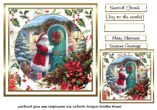 delightful  Christmas santa 2