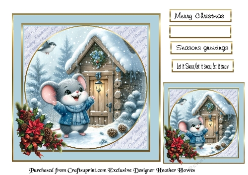 christmas characters 7 blue mouse 2