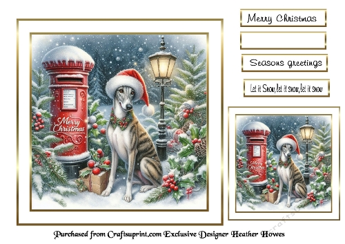 christmas  greyhound1