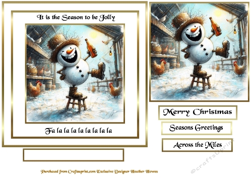 tis the season to be jolly snowman 2