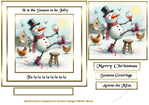 tis the season to be jolly snowman 6