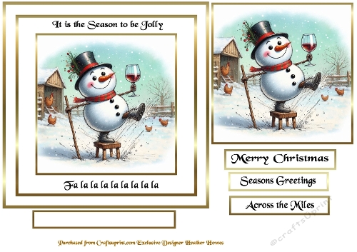 tis the season to be jolly snowman 5