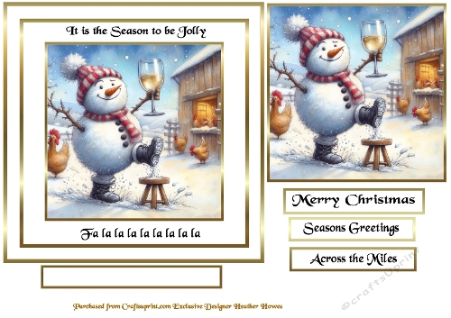 tis the season to be jolly snowman 7