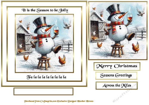 tis the season to be jolly snowman 8