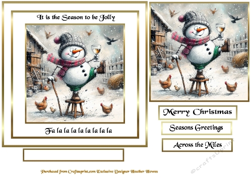 tis the season to be jolly snowman 9