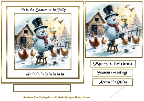 tis the season to be jolly snowman 10