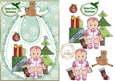 Christmas Baby Bib