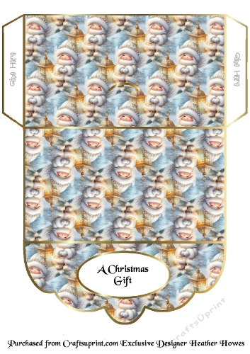 xmas money wallet gnome