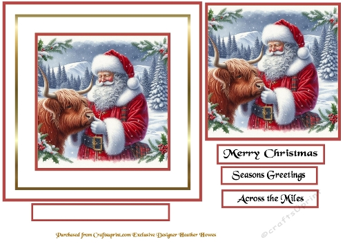 santa and  the coo